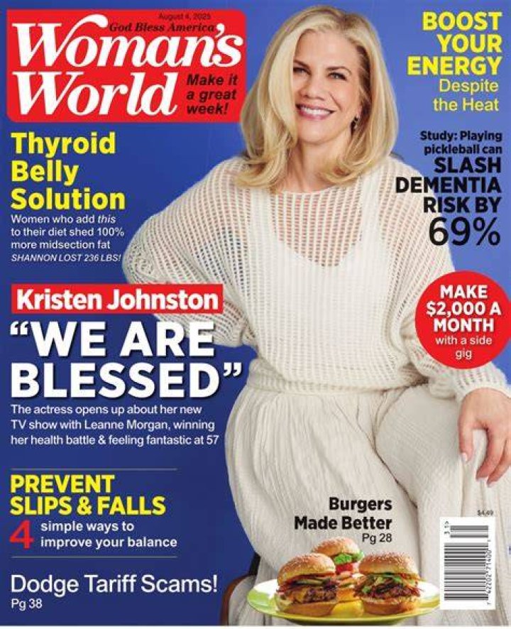 Kristen Johnston Diet Plan